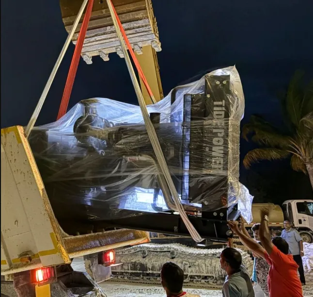 ފ. މަގޫދޫއަށް ގެންދިޔަ ޖެންސެޓް / ފޮޓޯ: ފެނަކަ ކޯޕަރޭޝަން