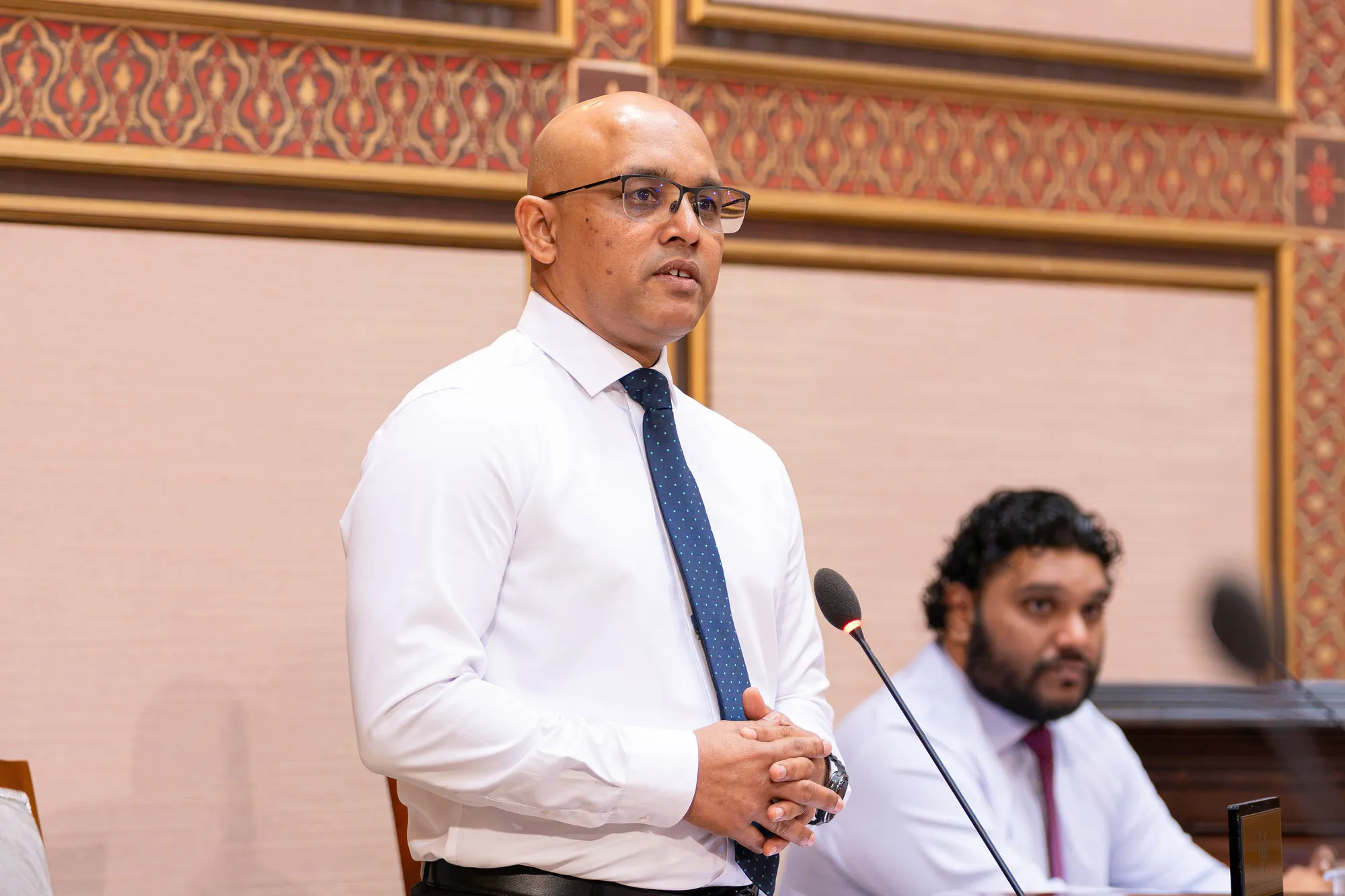 Minister of Finance and Public Enterprises Hassan Zareer (Photo/People's Majlis)