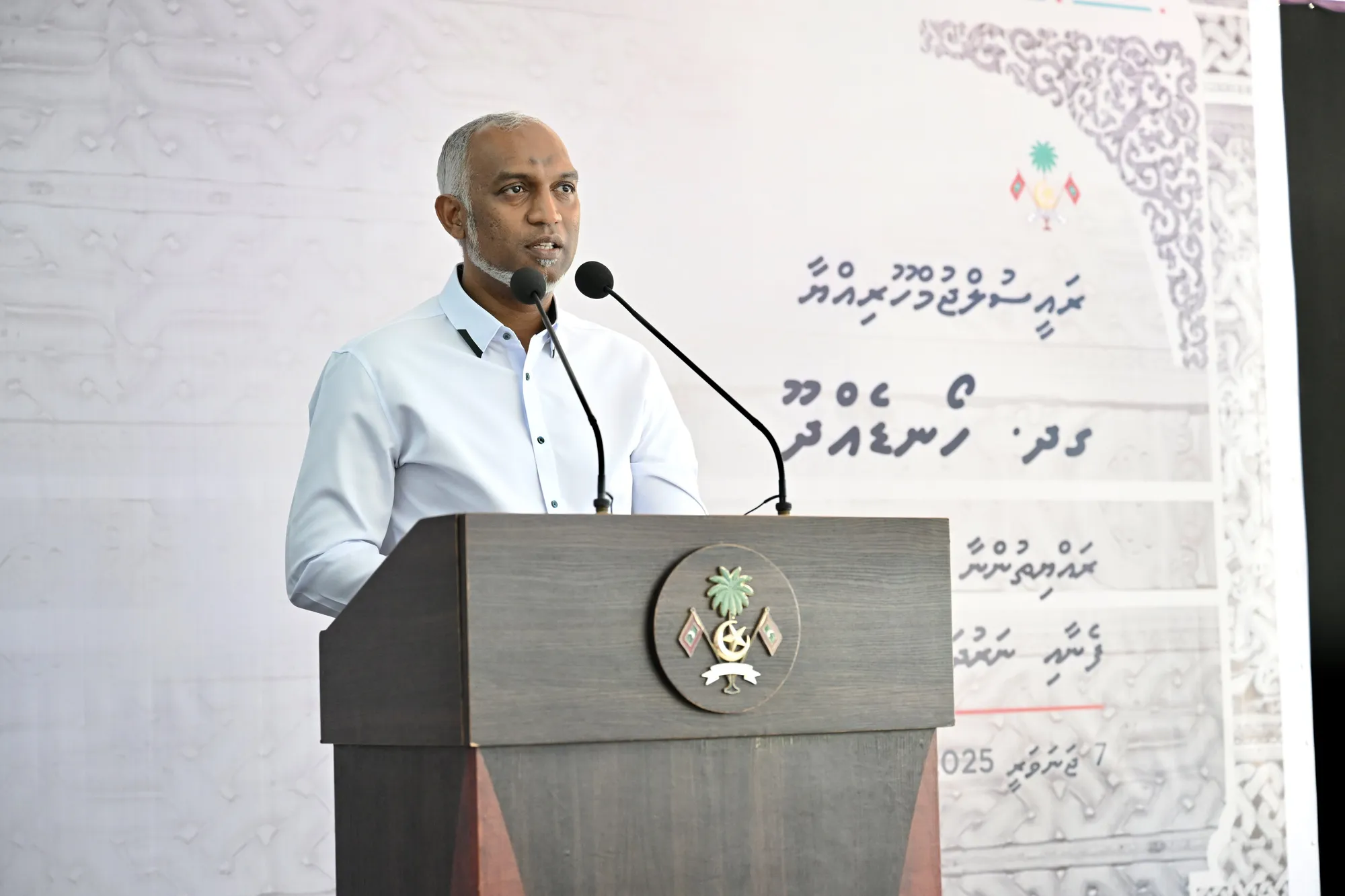 ހޯނޑެއްދޫ ކޯލްޑް ސްޓޯރޭޖް މަޝްރޫއުގެ މަސައްކަތް ކުރިއަށްދާނެކަމުގެ ޔަގީންކަން ރައީސް ޑރ.މުޢިއްޒު ދެއްވައިފި
