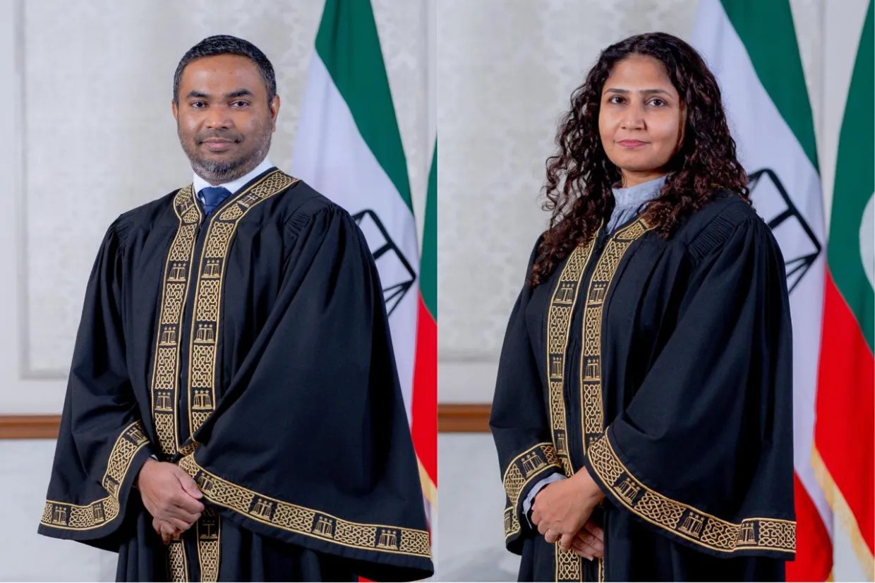 ސުޕްރީމް ކޯޓުގެ ދެ ފަނޑިޔާރުން މަގާމުން ވަކިކުރަން މަޖިލީހުން ފާސްކޮށްފި