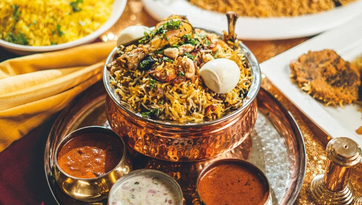 Indian dishes from Bollywood Restaurant
