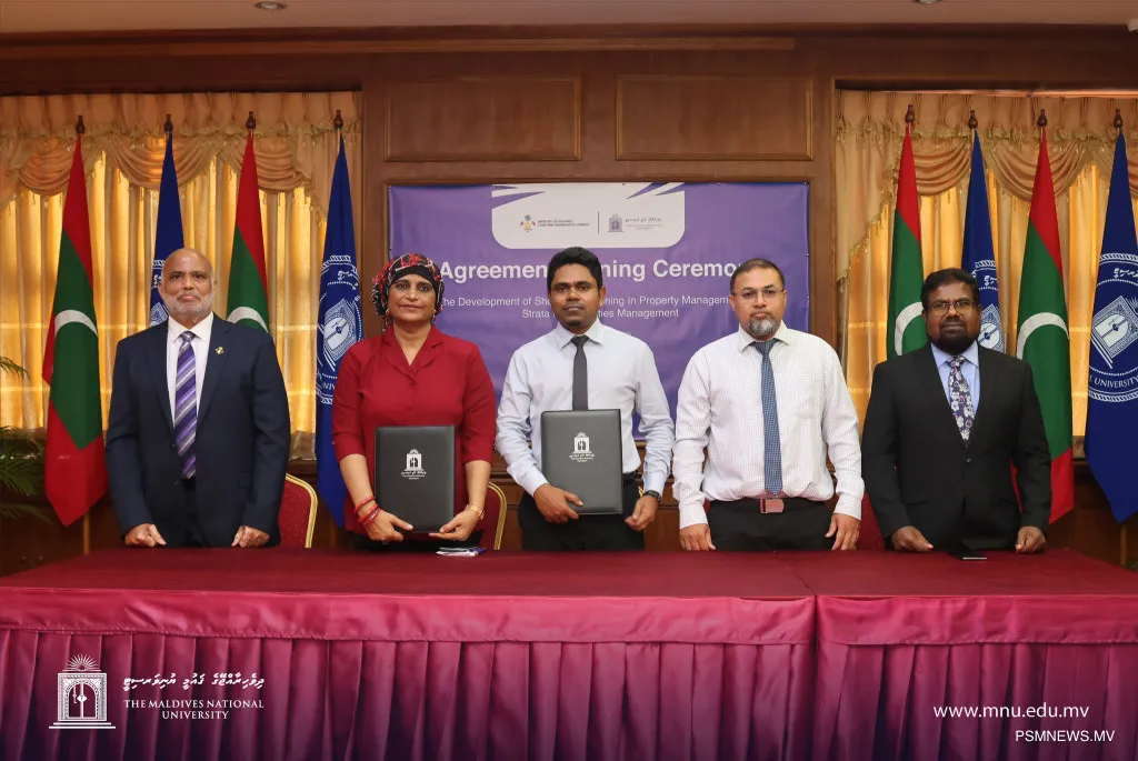 އެއްމެދު އިމާރާތްތައް މެނޭޖުކުރުމާއި ބެހޭ ކޯސްތައް ހިންގަން އެއްބަސްވެއްޖެ