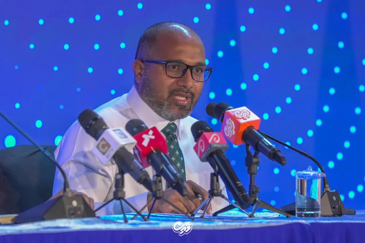 Home minister Ali ihusaan (Photo/Voicda)
