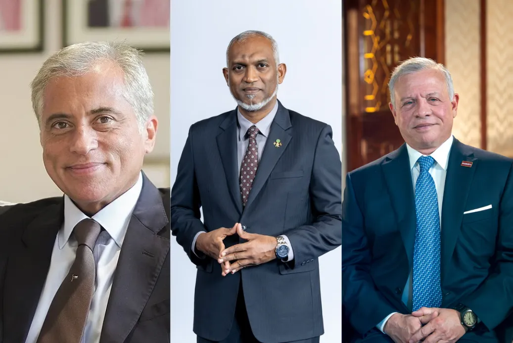 ޖޯޑަންގެ ރަސްގެފާނު އަބްދުالله ދެވަނަ (ކ)، ރައީސް މުޢިއްޒު، ބޮޑުވަޒީރު ޖައުފަރު ހައްސާން. 
