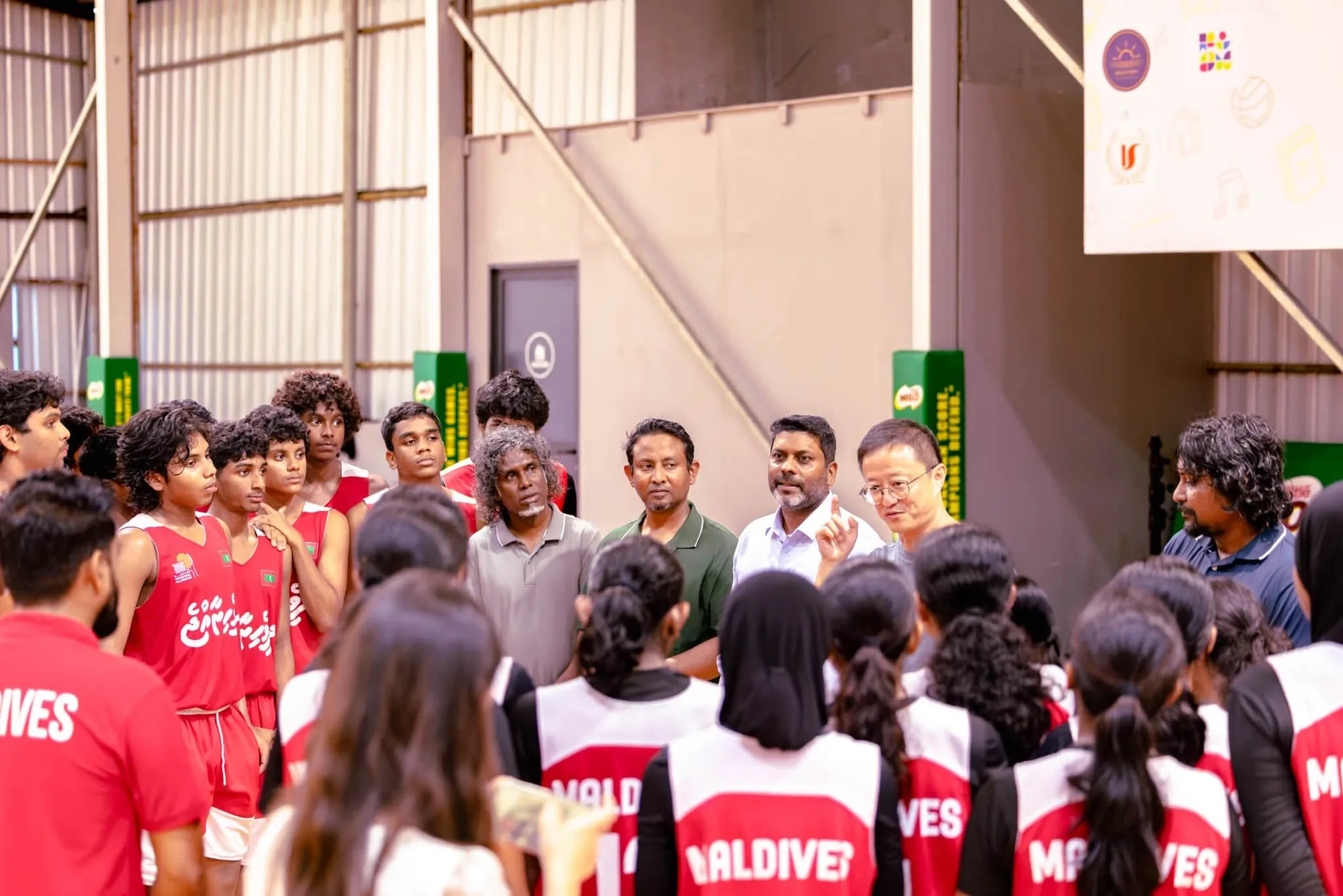 ޒުވާން އެތުލީޓުންގެ ތަމްރީނު ސެޝަންތައް ޗައިނާ ސަފީރު ބައްލަވާލައްވައިފި