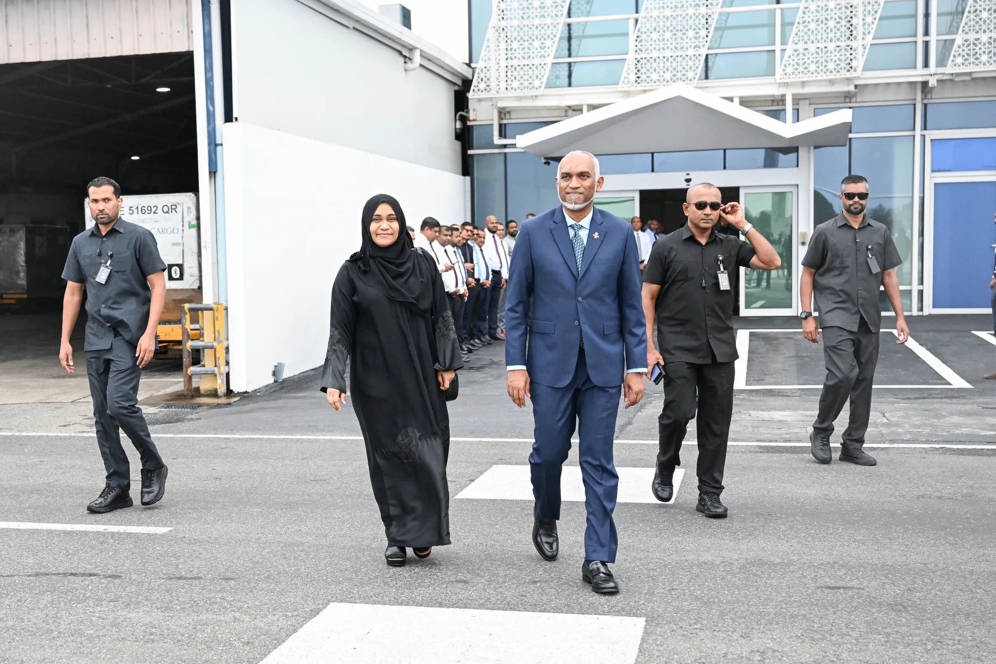 ރައީސްގެ ދެކަނބަލުން ހައްޖުގެ އަޅުކަން އަދާކުރުމަށް ފުރާވަޑައިގަންނަވައިފި