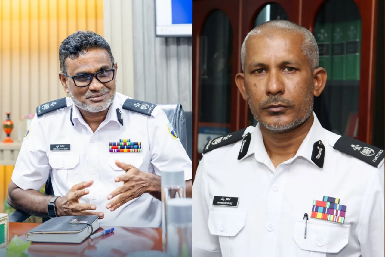 Two Deputy Commissioners of the Maldives Customs Service that were removed