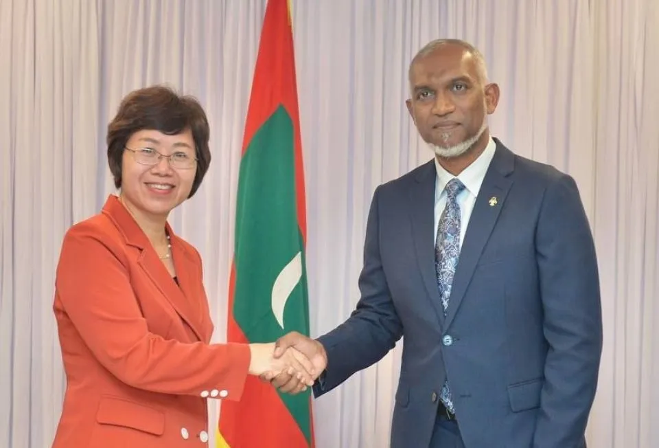ސިނަމާލެ ބްރިޖަކީ ރާއްޖެ-ޗައިނާ ދެމެދު އޮތް ދެމެހެއްޓެނިވި ގުޅުމާއި، އިތުބާރުގެ ނިޝާނެއް: ރައީސް މުޢިއްޒު