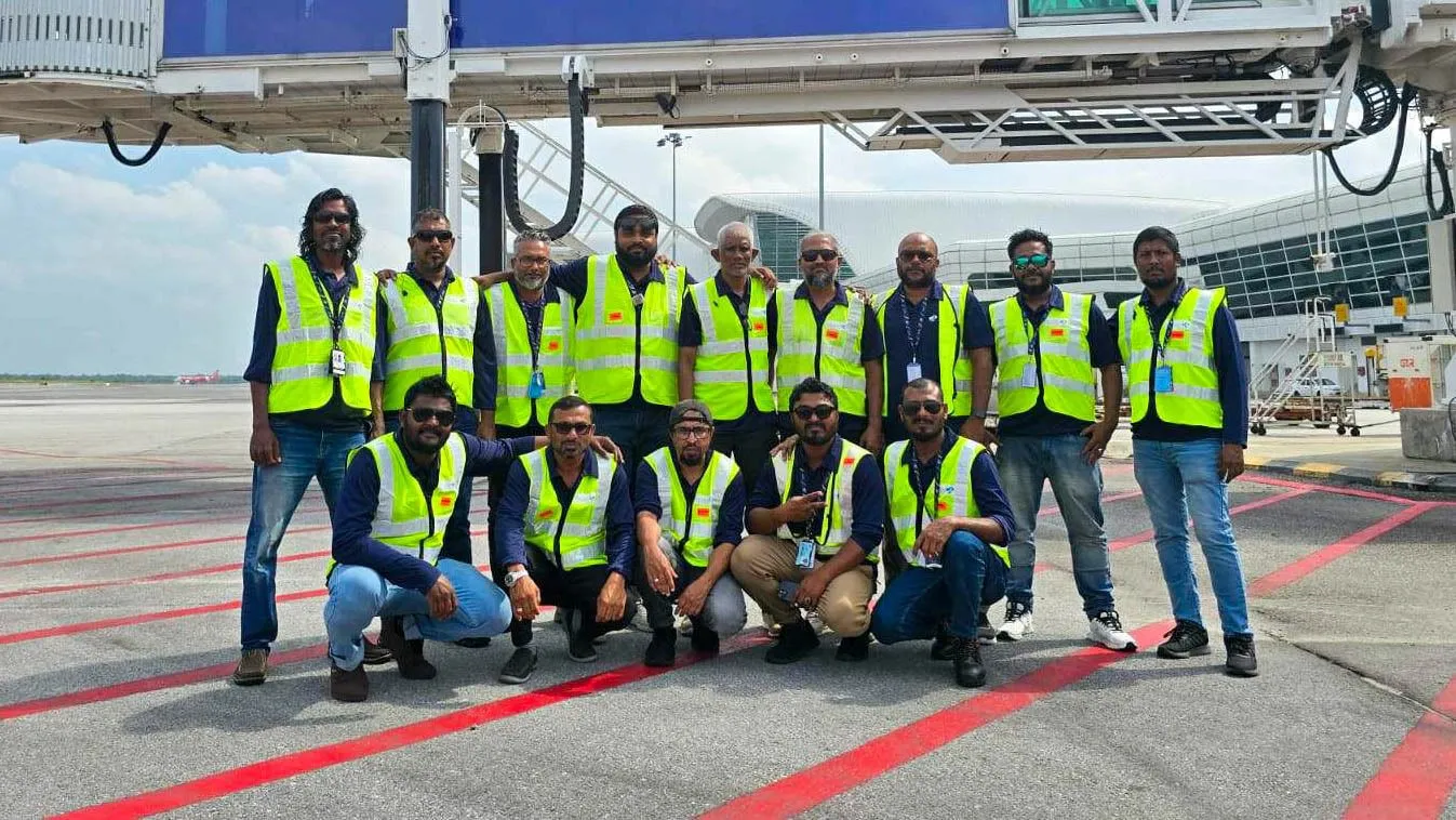 އައު ޓާމިނަލްގައި ބޭނުންކުރާ ބޯޑިން ބްރިޖްތައް އޮޕަރޭޓްކުރަން މުއައްޒަފުން ތަމްރީނުކޮށްފި