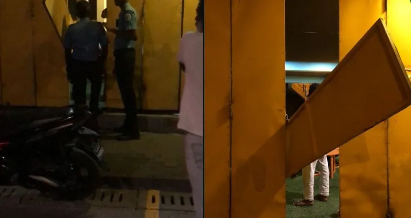 އެމްޑީޕީ ހަރުގެއަށް ގެއްލުންދިން މައްސަލަ ފުލުހުން ބަލަން ފަށައިފި
