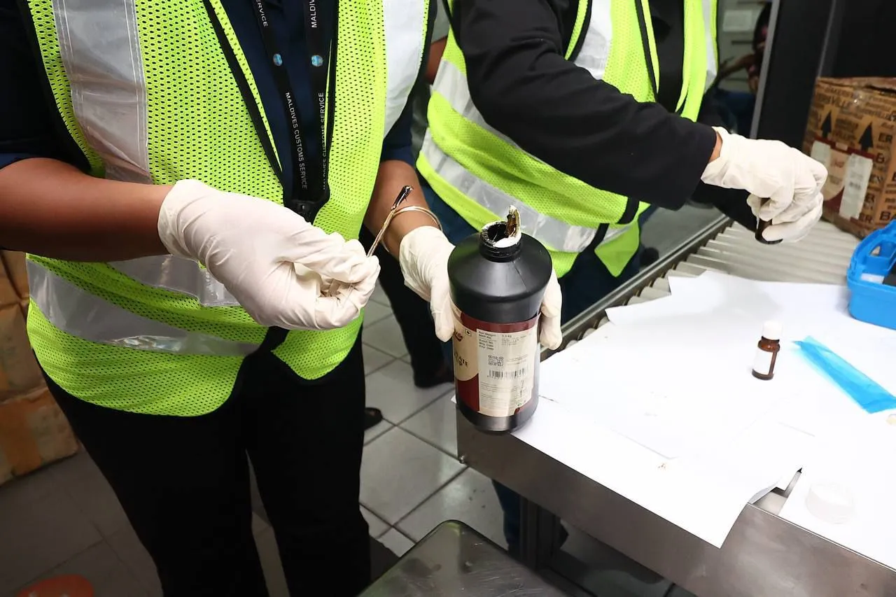 Drugs seized by Maldives Customs (Photo/Maldives Customs)
