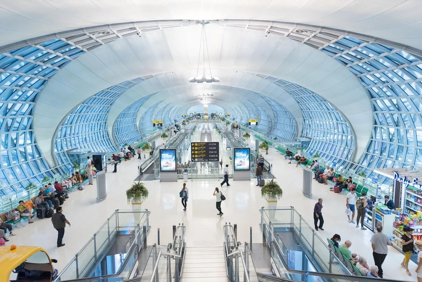 Thailand’s main Airport, Bangkok Suvarnabhumi Airport