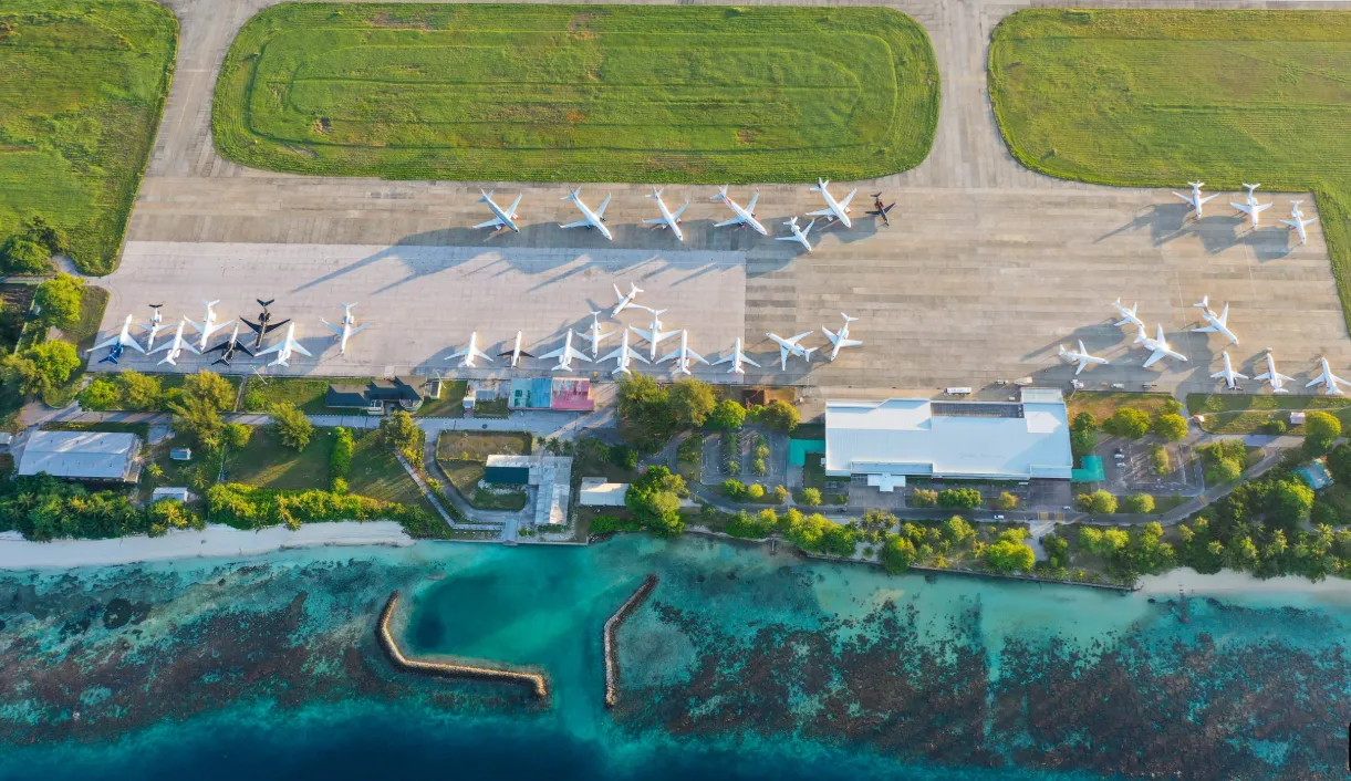 އައްޑޫ އެއާޕޯޓުގެ އާމްދަނީ 61 މިލިއަނަށް އަރައި، ގެއްލުން 10 މިލިއަން ކުޑަކޮށްފި