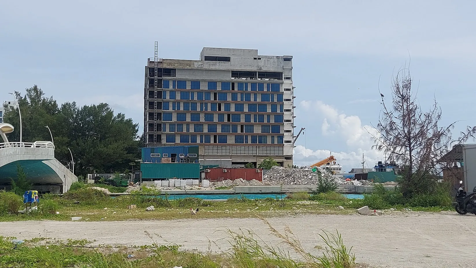 ވީރާނާވާން ދޫކޮށްލާފައިހުރި ސިޓީހޮޓާ، 5 ތަރީގެ ހޮޓަލަކަށް ބަދަލުކޮށް ހުޅުވަނީ
