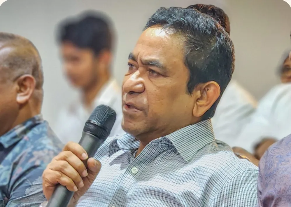 ރާއްޖެ މިއޮތް ހާލަތަށް ވައްޓާލީ ރައީސް މުޢިއްޒެއް ނޫން: ރައީސް ޔާމީން