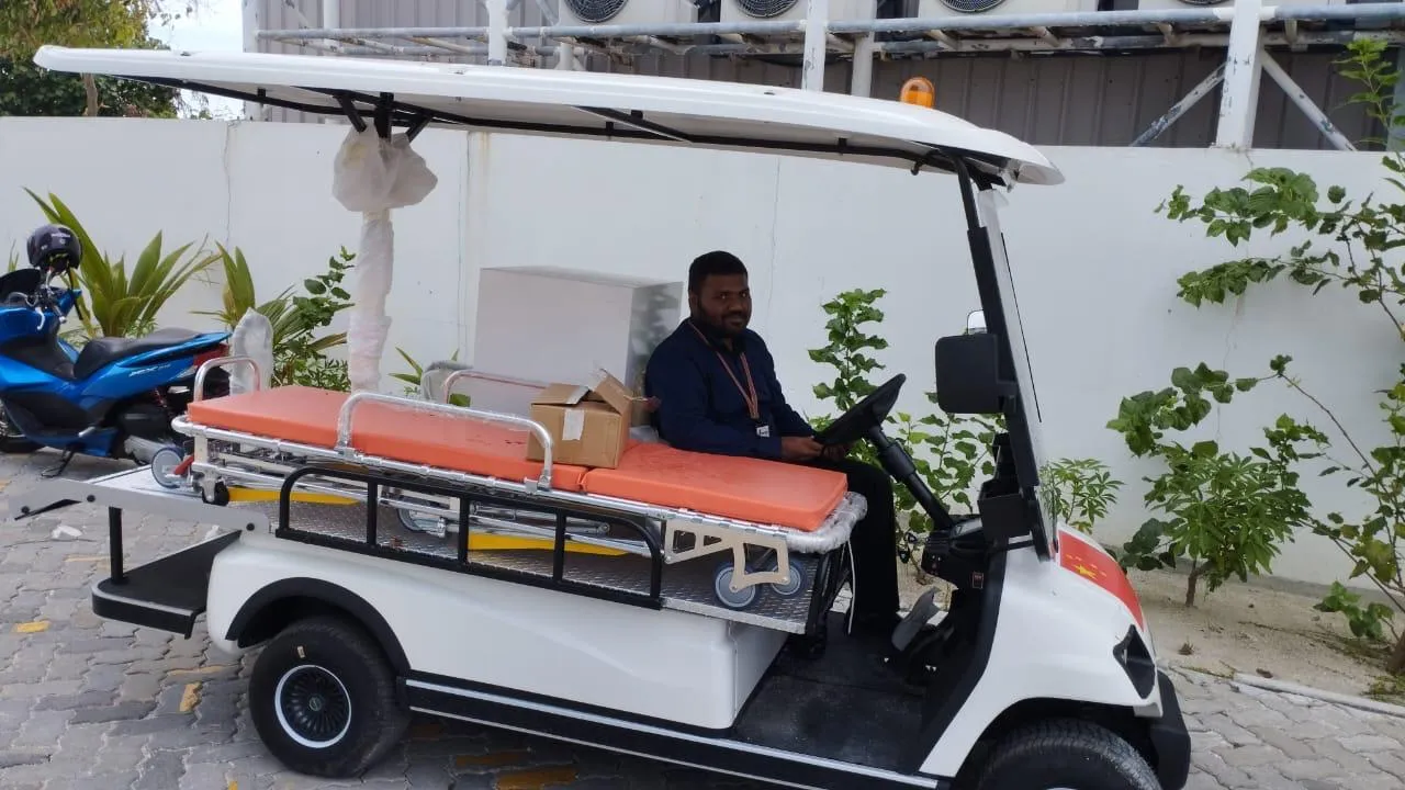 މާވުރުލު އެއާޕޯޓަށް ޕަސެންޖަރުން އުފުލަން އެންބިއުލަންސް އެއް ހޯދައިފި