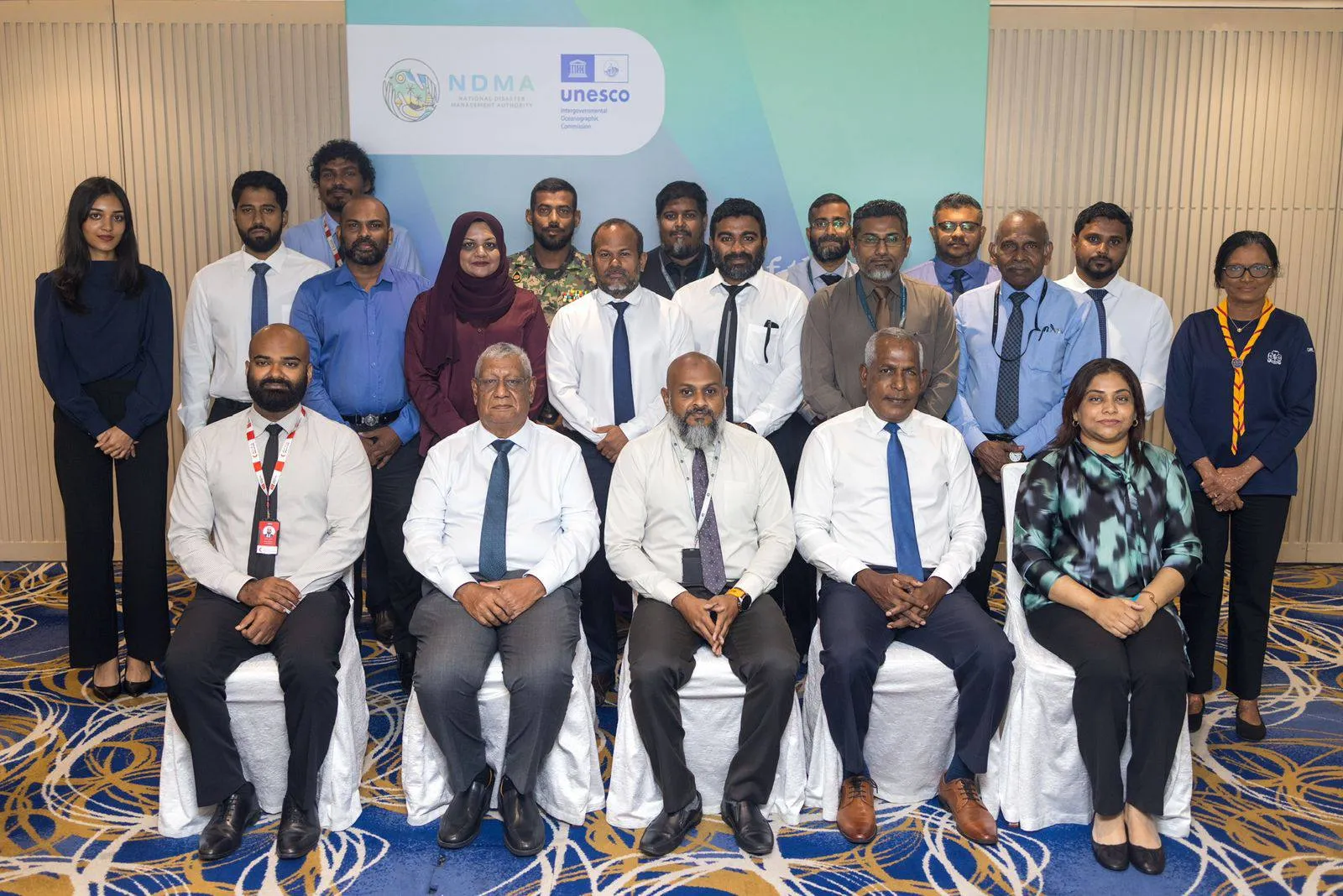 Maldives  Tsunami Ready Board (Photo/NDMA)