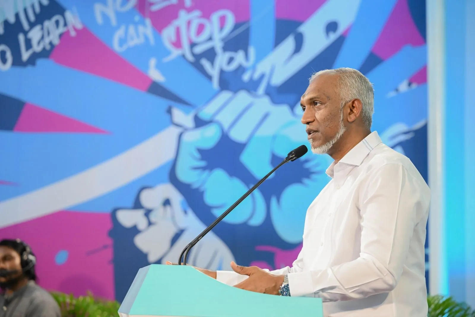 ވީއައިއޭގެ އައު ޓާމިނަލްގެ މަސައްކަތްތައް އަންނަ އަހަރު މެދުތެރޭގައި ނިމޭނެ: ރައީސް މުޢިއްޒު