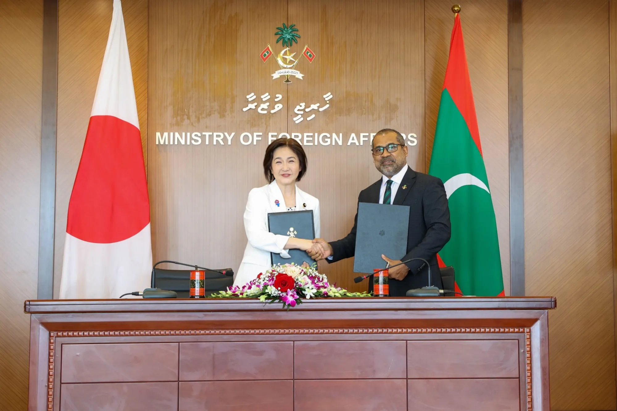 މާލޭގެ ބޭރުތޮށި މަރާމާތުކުރުމަށް ޖަޕާނުން 10.5 މިލިއަން ޑޮލަރު ދެނީ