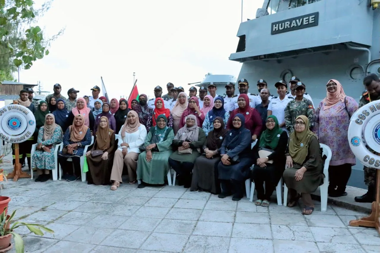 އިސްރަށްވެހިން އެމްއެންޑީއެފްގެ ކޯސްޓްގާޑް ޝިޕް ހުރަވީއަށް ޒިޔާރަތްކޮށްފި