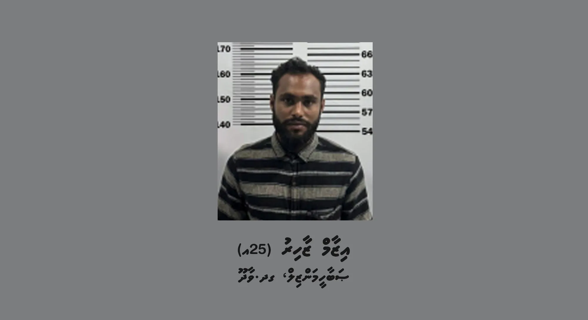 ބަންދުގައި ބަހައްޓައިގެން ކޯޓަށް ހާޒިރުކުރުމަށް މީހަކު ހޯދަނީ