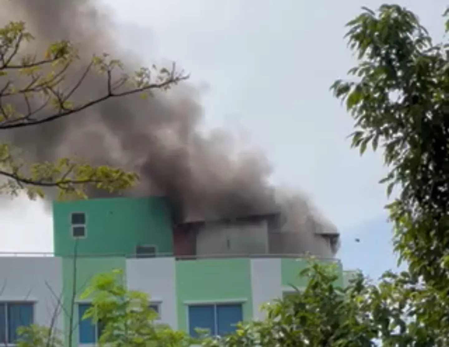 The house where the fire occurred. Source: Voice