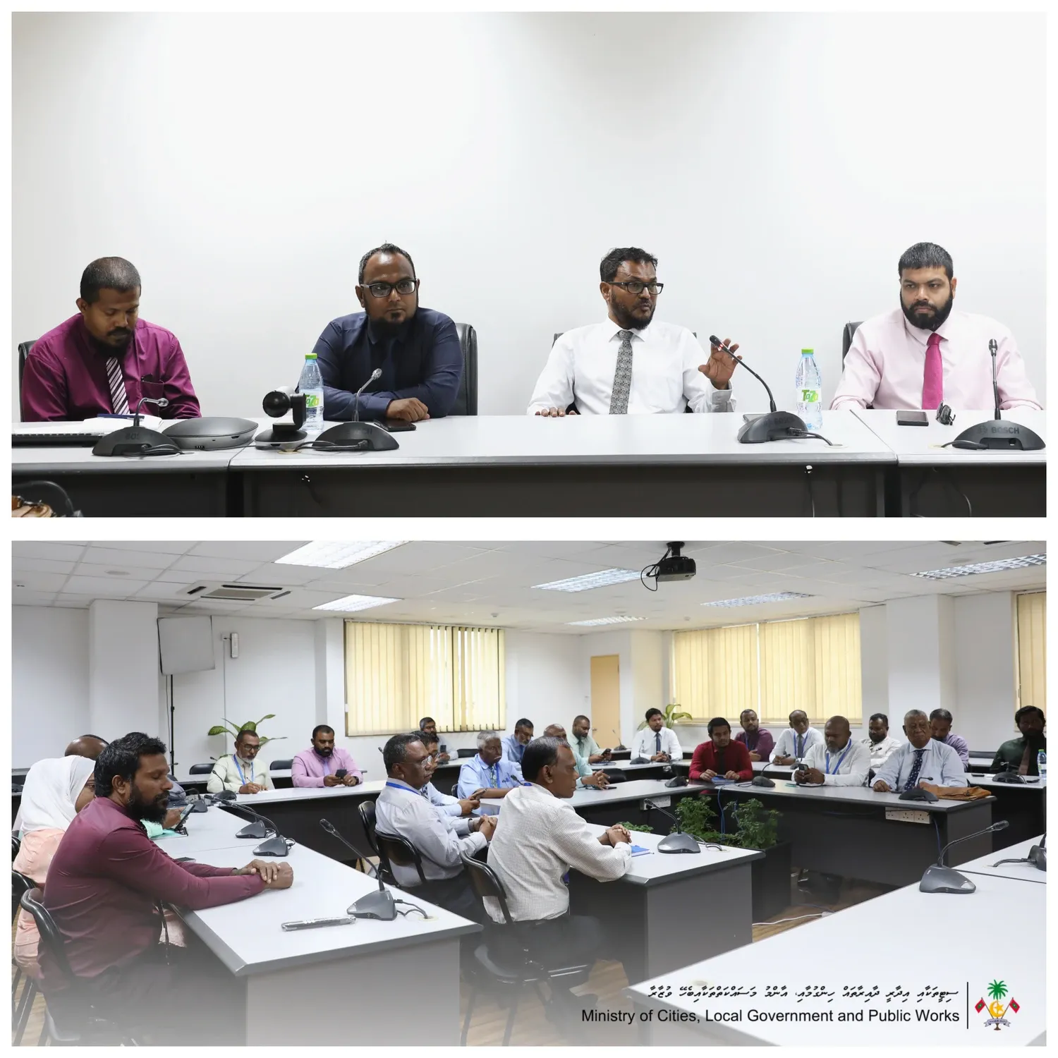 އެމްޕޮކްސްއާއި ގުޅޭ ގޮތުން މަޢުލޫމާތު ދިނުމުގެ ބައްދަލުވުމެއް މިނިސްޓްރީގައި ބާއްވައިފި