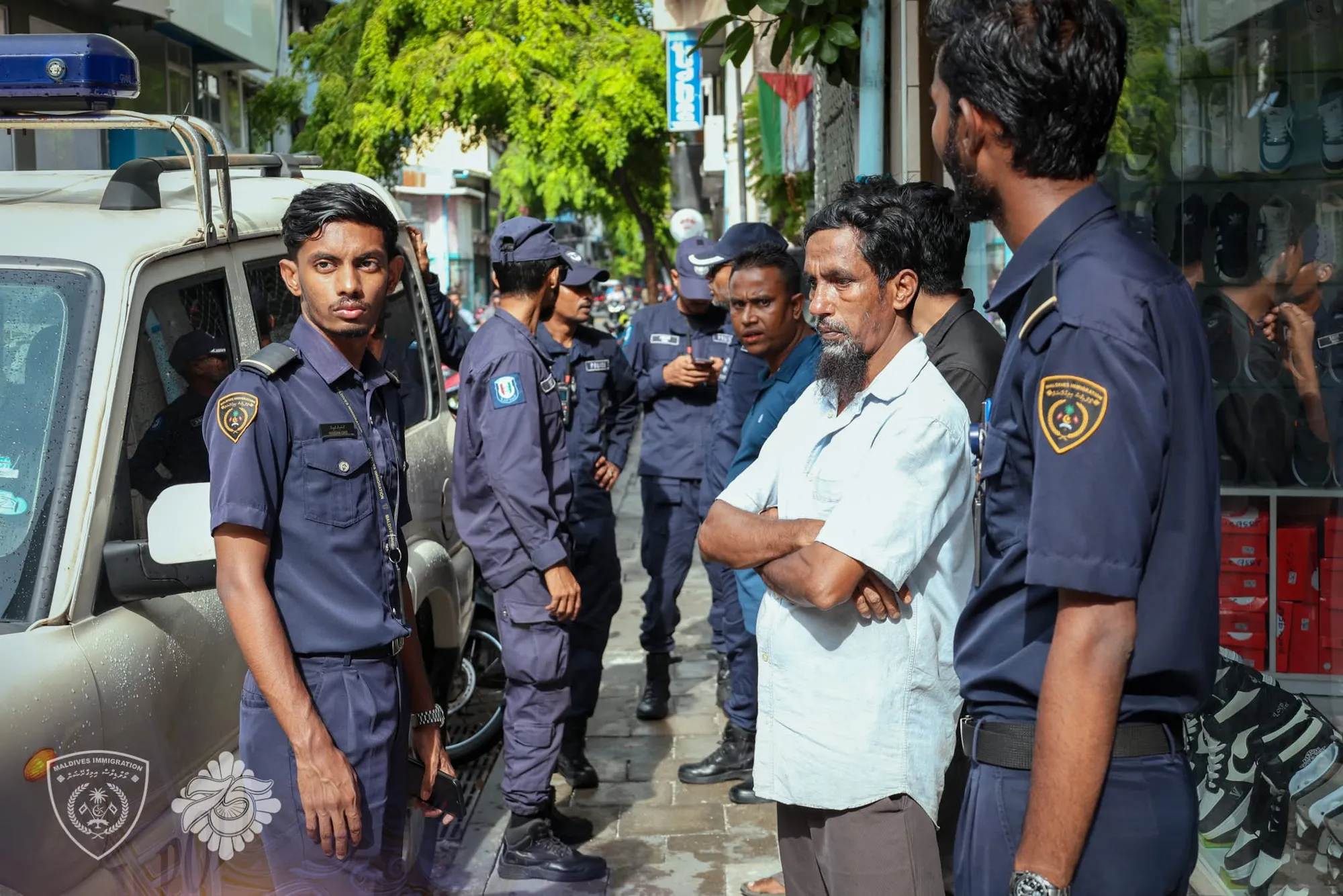 ގަވައިދާ ހިލާފަށް ހުޅުމާލޭގައި އުޅުނު ބިދޭސީންތަކެއް އިމިގްރޭޝަނުގެ ބެލުމުގެ ދަށަށް