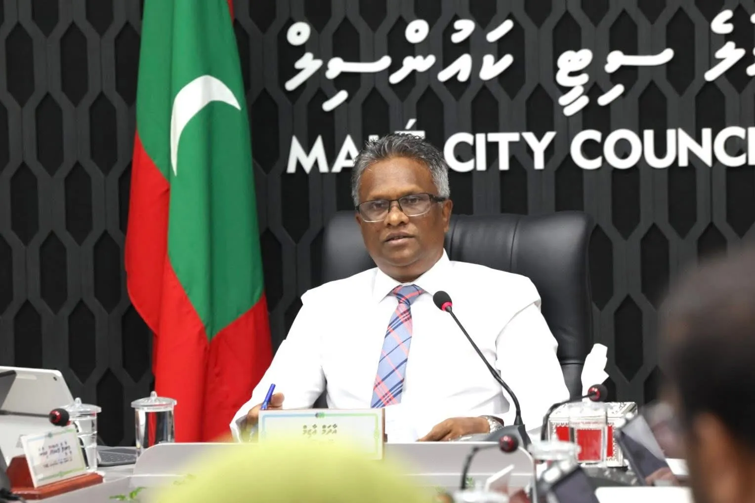 Malé City Mayor Adam Azim (Photo/Malé City Council)