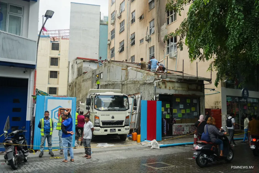 އަލިފާނުގެ ހާދިސާ ހިނގި ތަން ސާފުކޮށް މަޖީދީ މަގު ހުޅުވާލައިފި