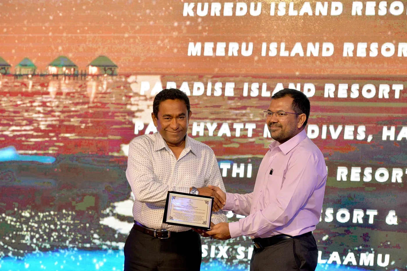 އެންސިސް ކާރުހާނާގެ ކަންތަކުގައި ޒަމީރު ވަނީ ޑީލެއް ހައްދަވާފައި: ރައީސް ޔާމިން