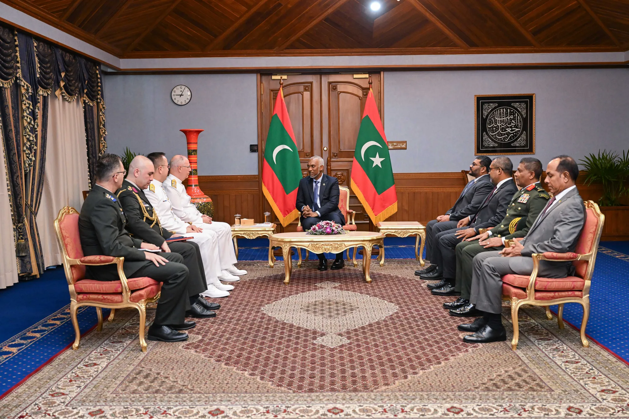 މަނަވަރު ހަދިޔާކުރުމުން ދައްކުވައިދެނީ، ރާއްޖެއާ ތުރުކި އާ ދެމެދުއޮތް ވަރުގަދަ ގުޅުން: ރައީސް