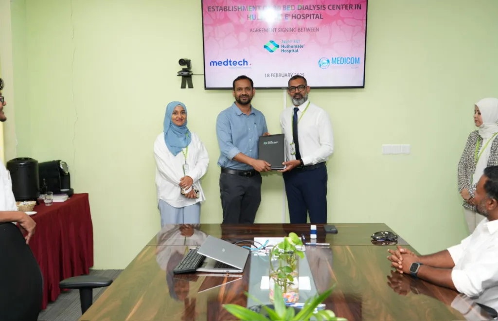 ހުޅުމާލެ ހޮސްޕިޓަލުގައި 30 އެނދުގެ ޑައިލިސިސް ސެންޓަރެއް ހެދުމުގެ މަސައްކަތް ފަށައިފި