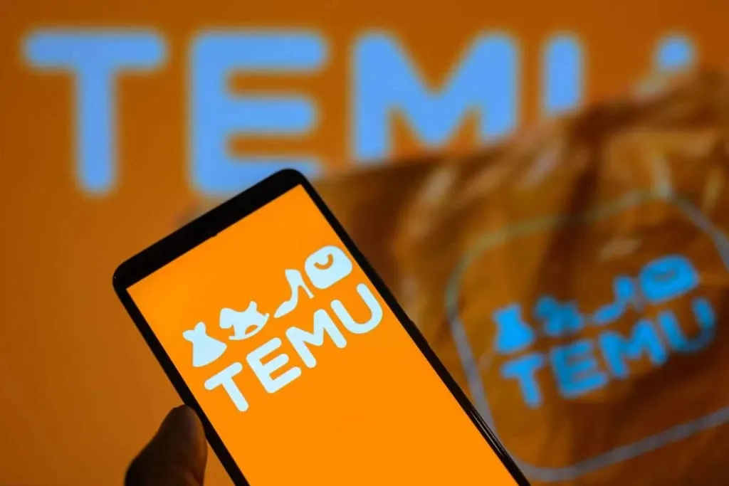 Famous Chinese e-commerce app Temu