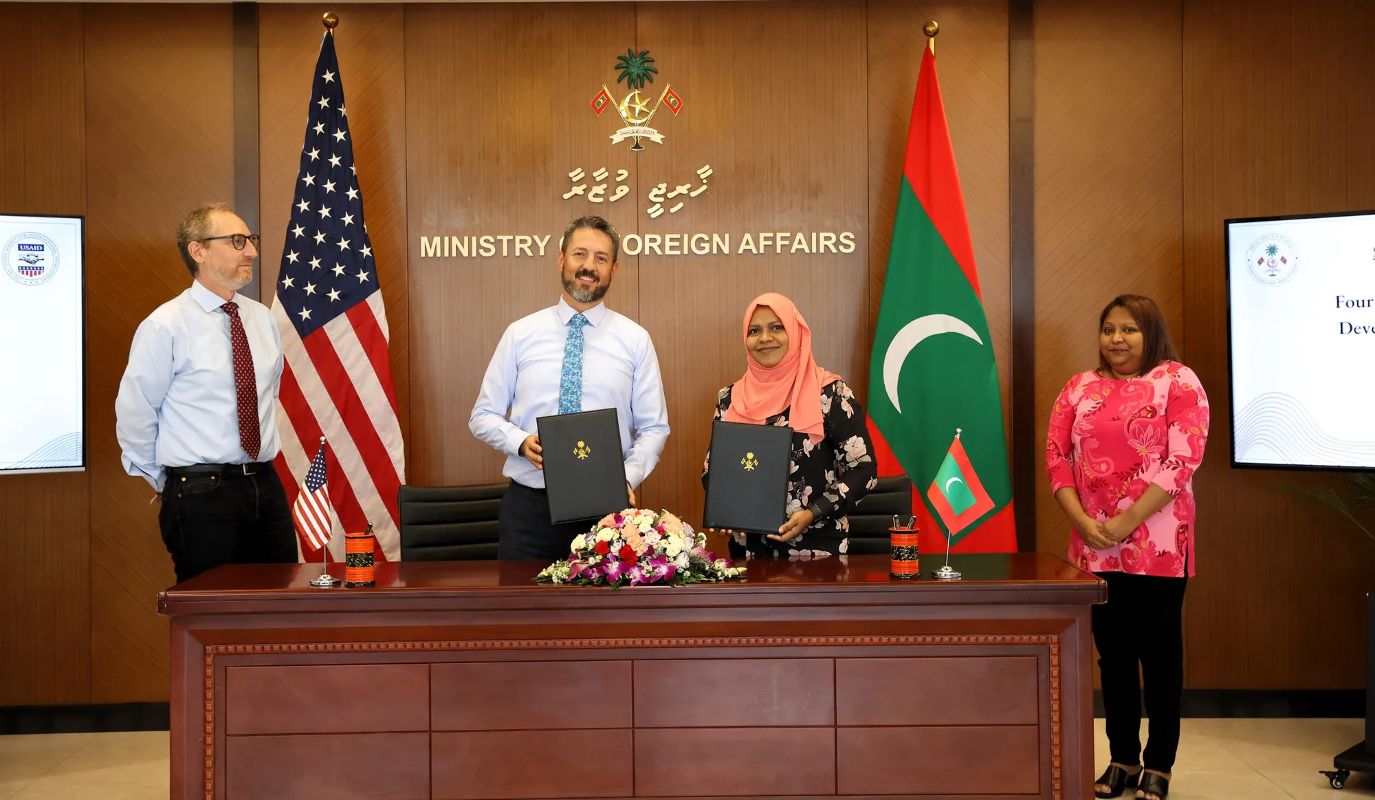 އެމެރިކާ ސަރުކާރުން ރާއްޖެއަށް އެހީގެ ގޮތުގައި އިތުރު 8.5 މިލިއަން ޑޮލަރު ދޭން ނިންމައިފި