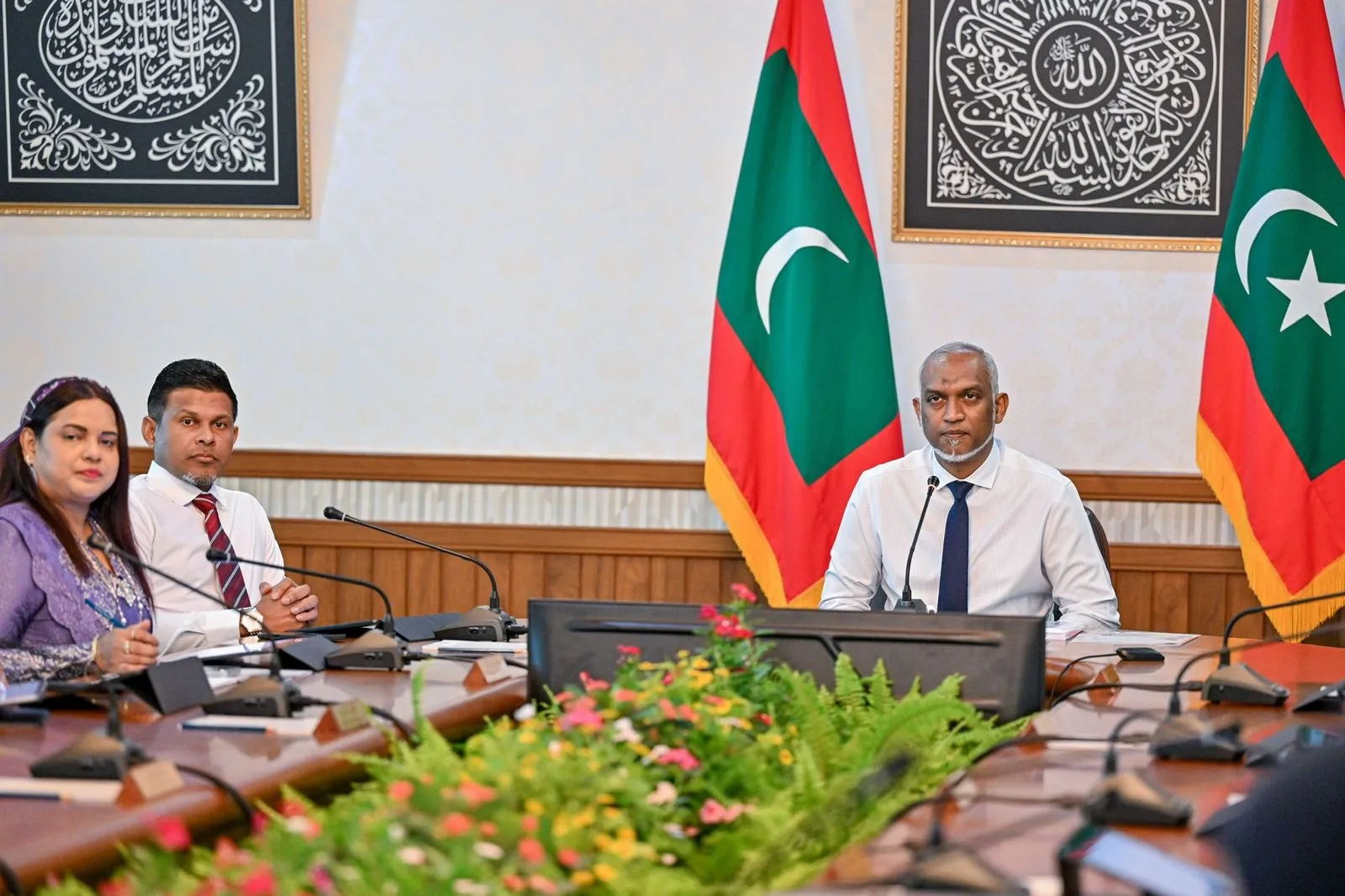 From the cabinet meeting (Photo/President's Office)d