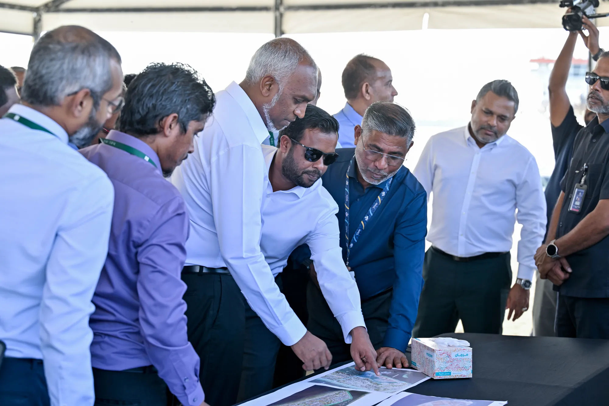 ހުޅުމާލޭ ތިންވަނަ ފިޔަވަހީގެ ބިންހިއްކުމުގެ މަޝްރޫޢުގެ އަދާހަމަ ރައީސް ބައްލަވާލައްވައިފި