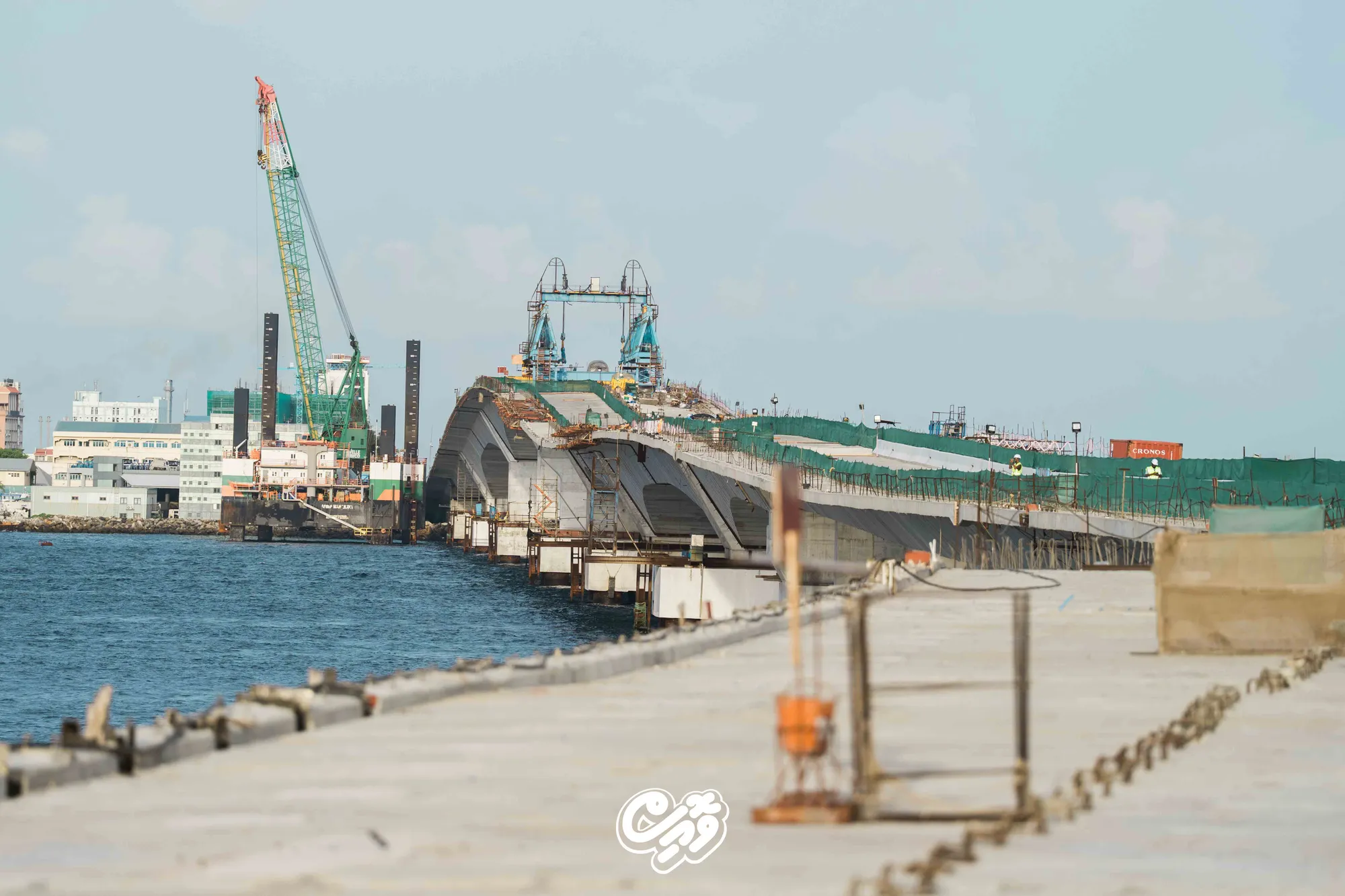 ތިލަމާލެ ބްރިޖުގެ %80 ނިމި، ވިލިމާލެއިން ގުޅީފަޅަށް މިމަހު ގުޅާލަނީ