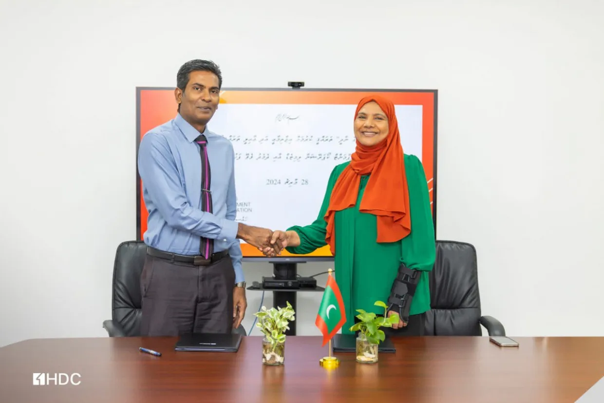 ހުޅުމާލޭގައި "އިސްރަށްވެހިންގެ ނާދީ" ތަރައްޤީކުރުމަށް ފަހުމުނާމާގައި ސޮއިކޮށްފި