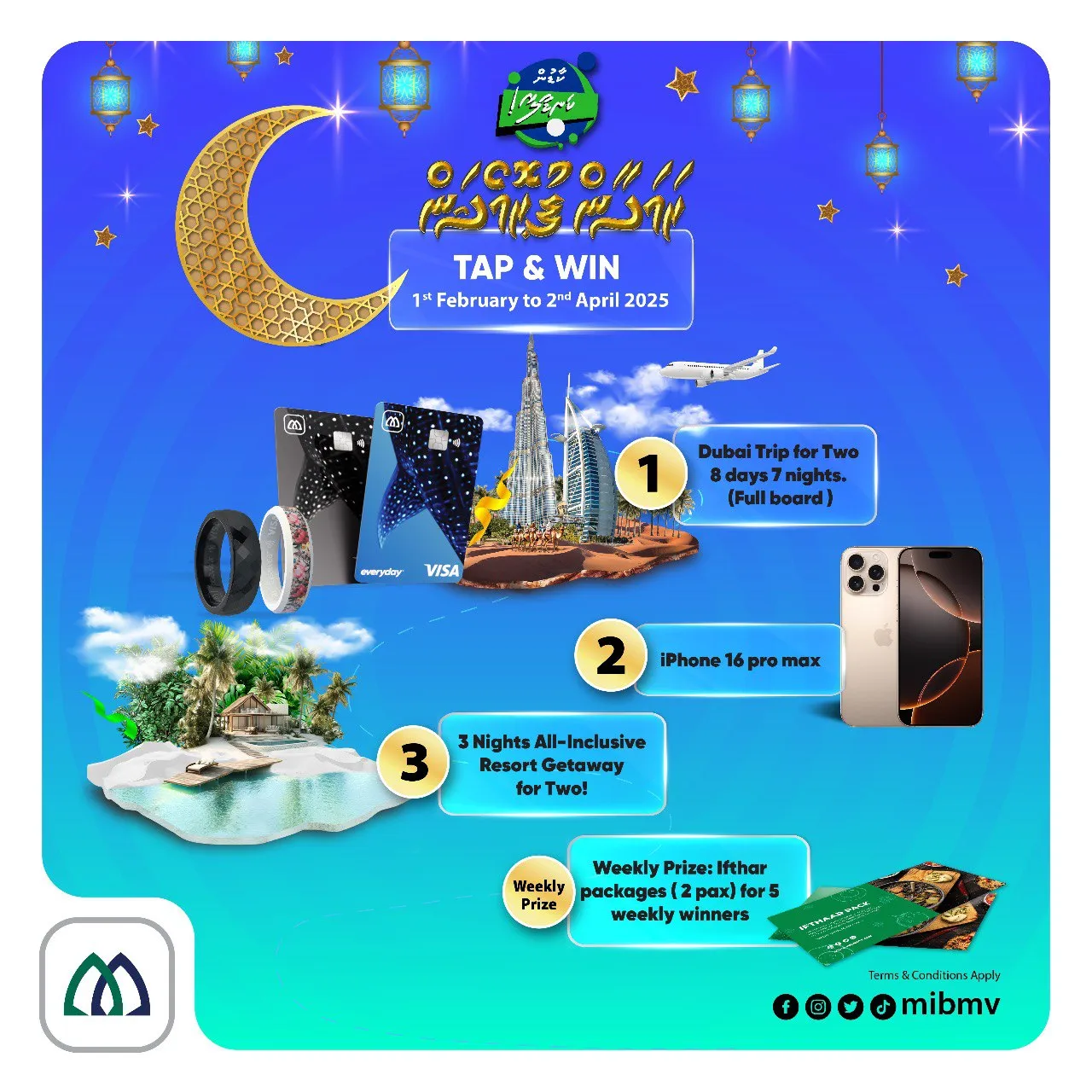 MIB Unveils 'Kaadun Kandaalaa' Promotion with Exciting Prizes This Ramadan