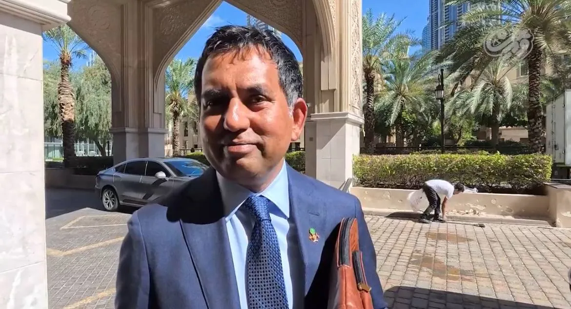 Economic Minister Mohamed Saeed during his exclusive interview with Voice