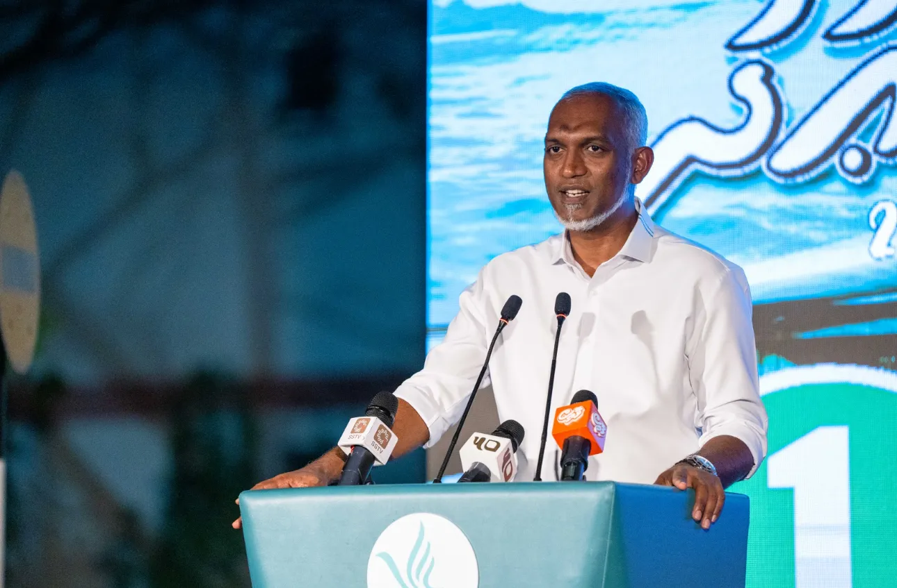 ކުރީ ސަރުކާރުގައި، ރާއްޖޭގެ މިސްރާބު ހުރީ އަނދަވަޅަކަށް: ރައީސް މުޢިއްޒު