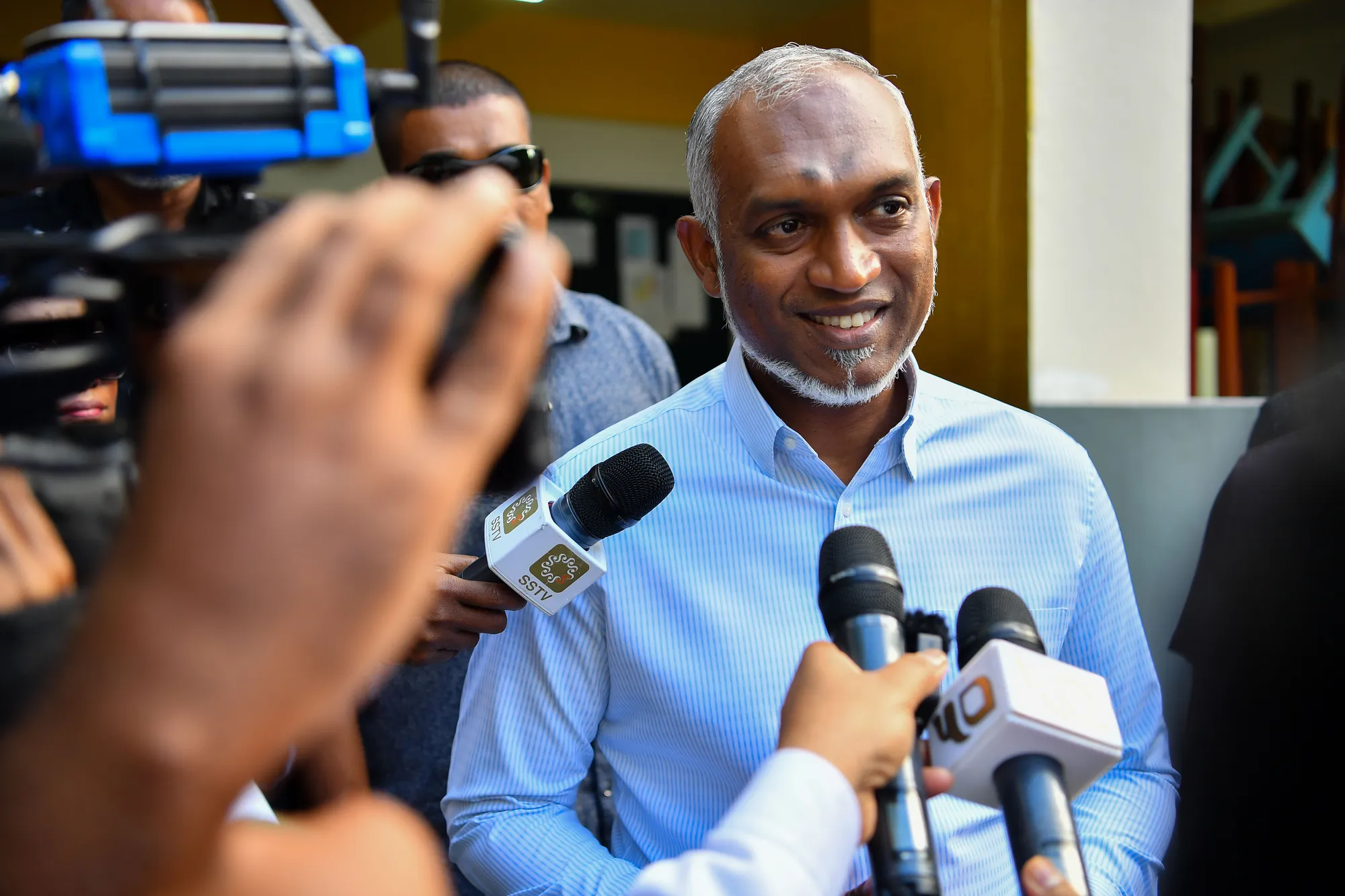 ޝާހިދުގެ ބައްޕާފުޅު އަވަހާރަވުމާއި ގުޅިގެން ރައީސް ޑރ.މުޢިއްޒު ތައުޒިޔާ ވިދާޅުވެއްޖެ