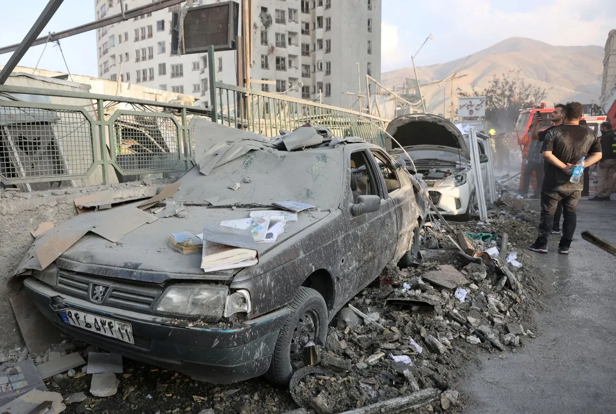 Devastating damage from Israeli attacks on Iran