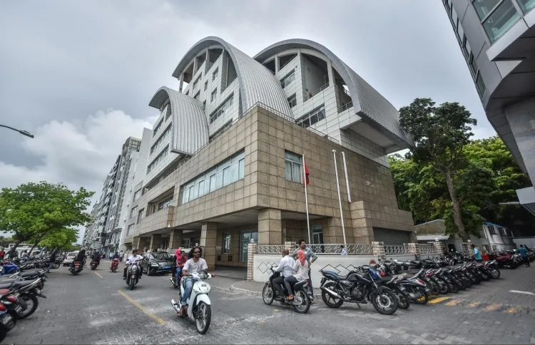 Foreign Ministry Building. Picture: Mihaaru