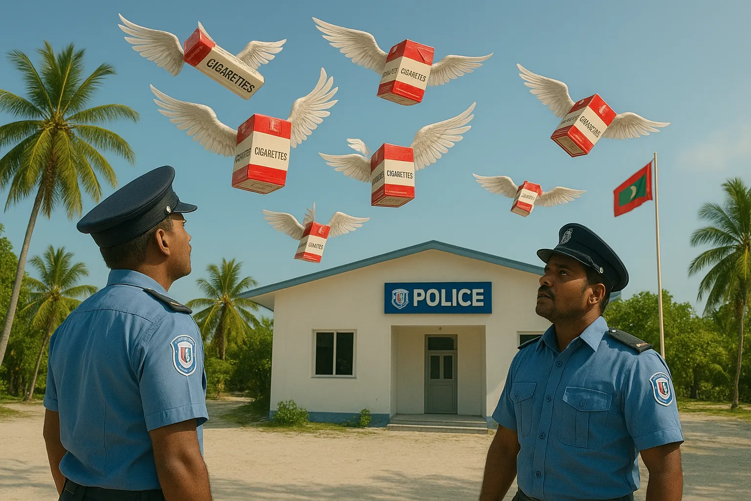 ފުލުހުންގެ ބެލުމުގެ ދަށުގައި ހުރި 31 ކާޓަން ސިނގިރޭޓު ގެއްލިއްޖެ