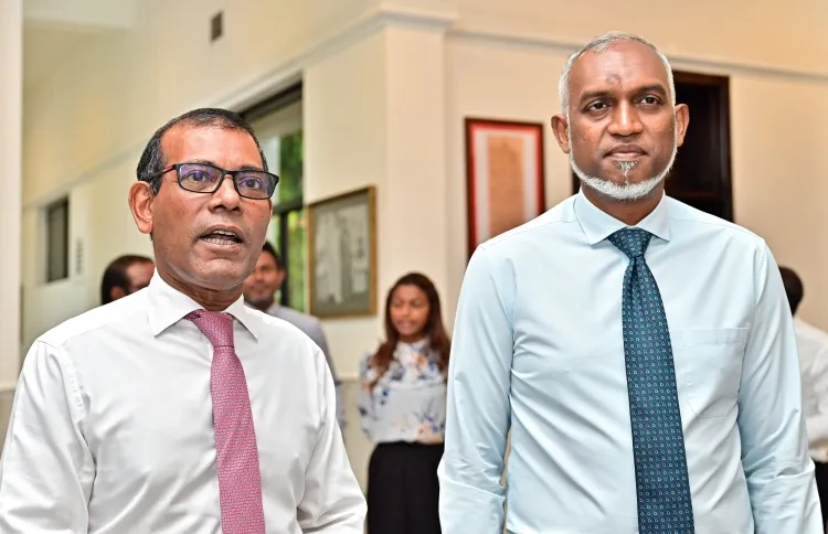 އެއްބުރުން ވޯޓުލައި ނިންމައި, ވެރިއަކު ހޮވަން ރައީސް ނަޝީދު ތާއީދުކުރައްވައިފި