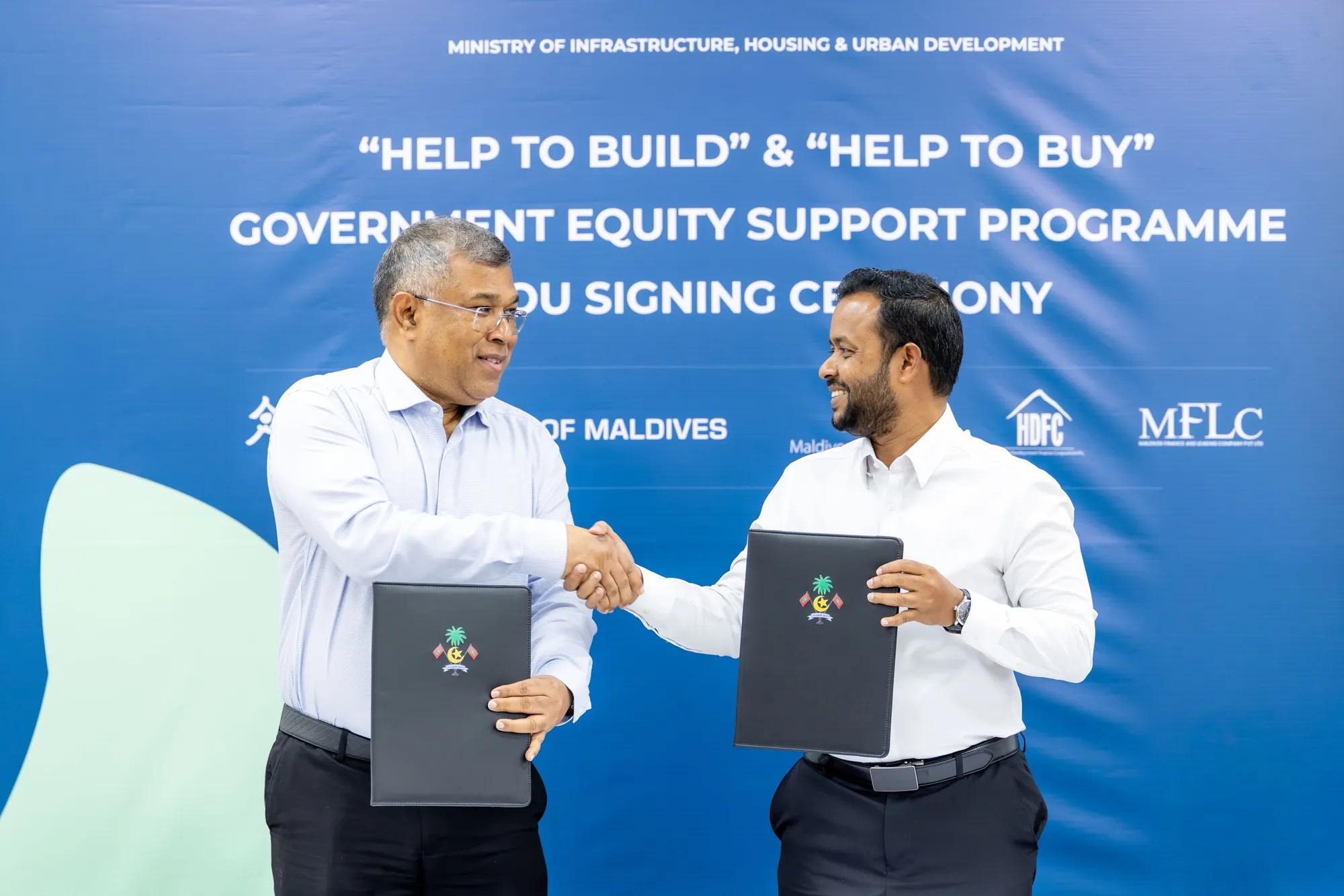 ފްލެޓް ގަތުމާއި ގެ އެޅުމަށް ބޮލަކަށް 200،000ރ އެހީ، މާލީ ހަތަރު އިދާރާއަކާއެކު އެއްބަސްވުން ހަދައިފި