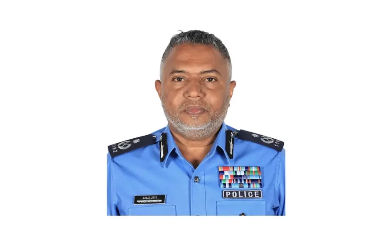 New Commissioner of Police, Ahmed Mohamed