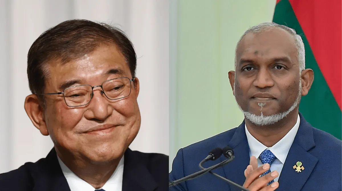 President Dr. Mohamed Muizzu and Japanese Prime Minister Shigeru Ishiba
